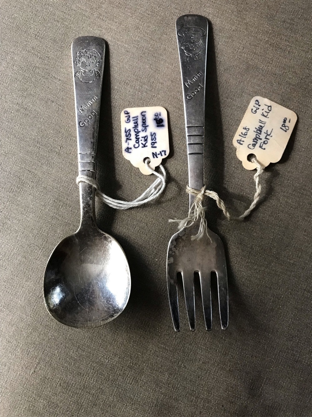 Campbell Kids Child Spoon and Fork Set